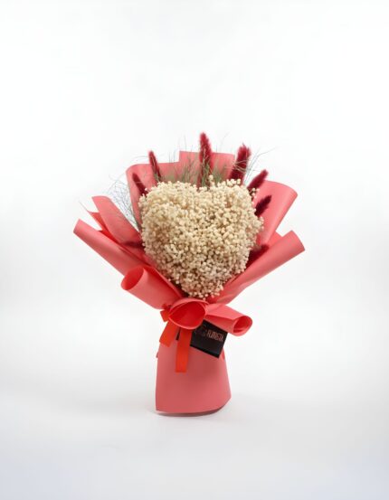 Buchet Floral Stabilizat „Inimă de Dragoste”
