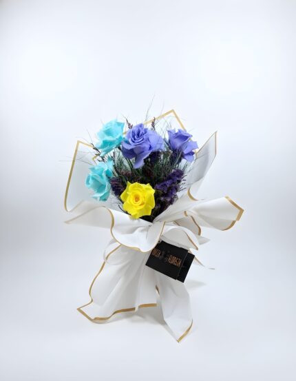 Buchet Floral Stabilizat „Armonie de Culori”