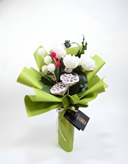 Buchet Floral Stabilizat „Bujori de Primăvară”