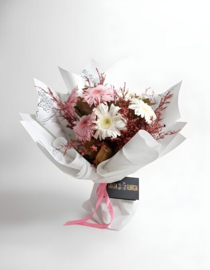 Buchet Floral Stabilizat „Delicatețe în Flori”